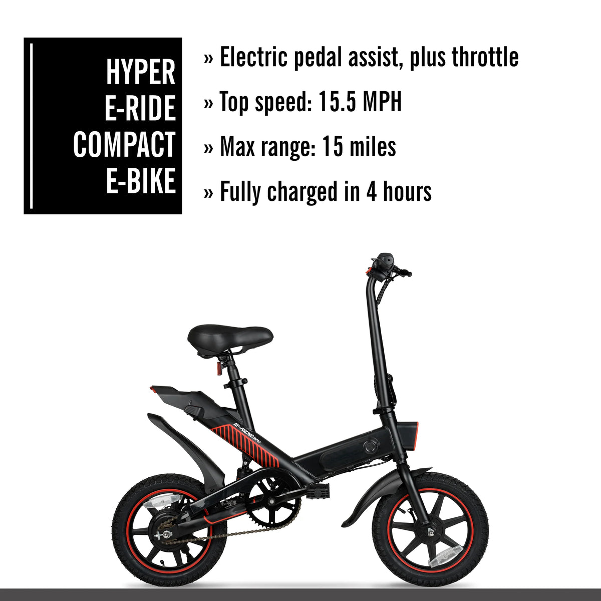 14" 36V Foldable Compact Electric Bike B4171