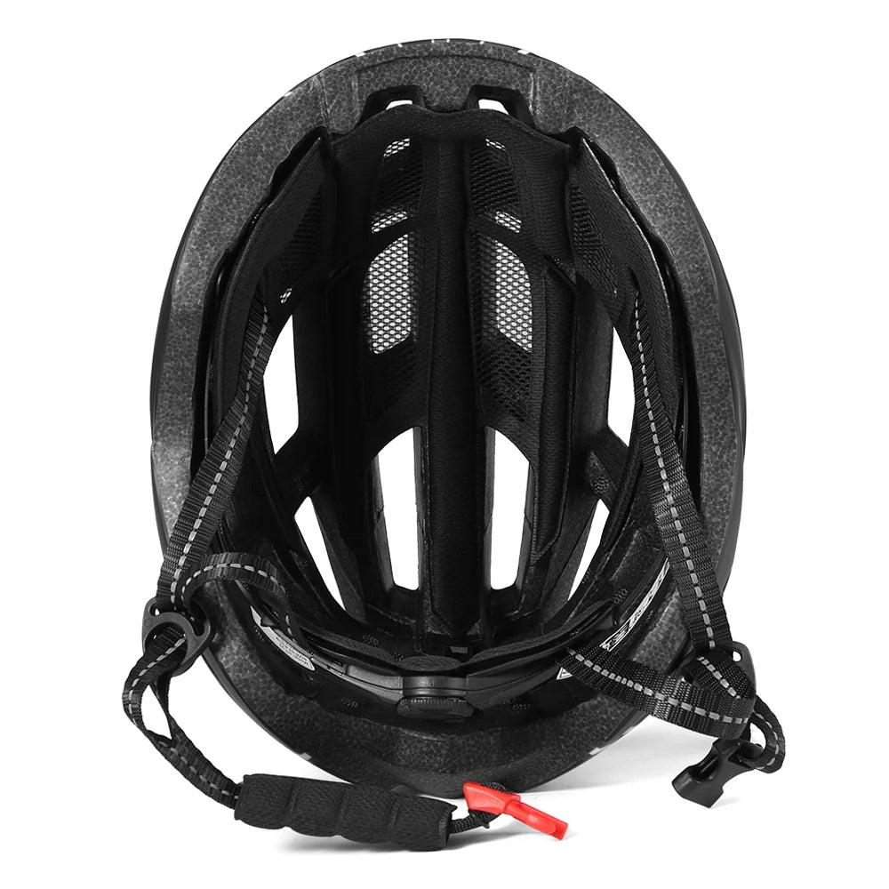 Mountain Bike Helmet with Back Light Detachable Magnetic Visor H34510