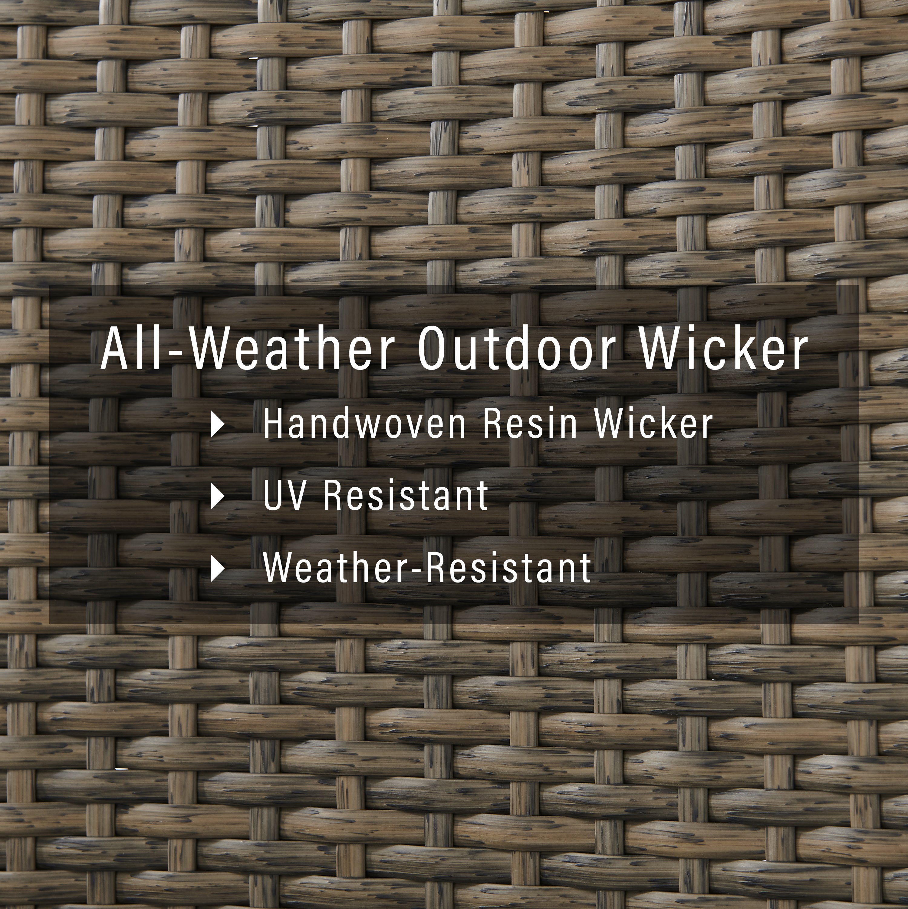 Outdoor Wicker Sofa Y872336