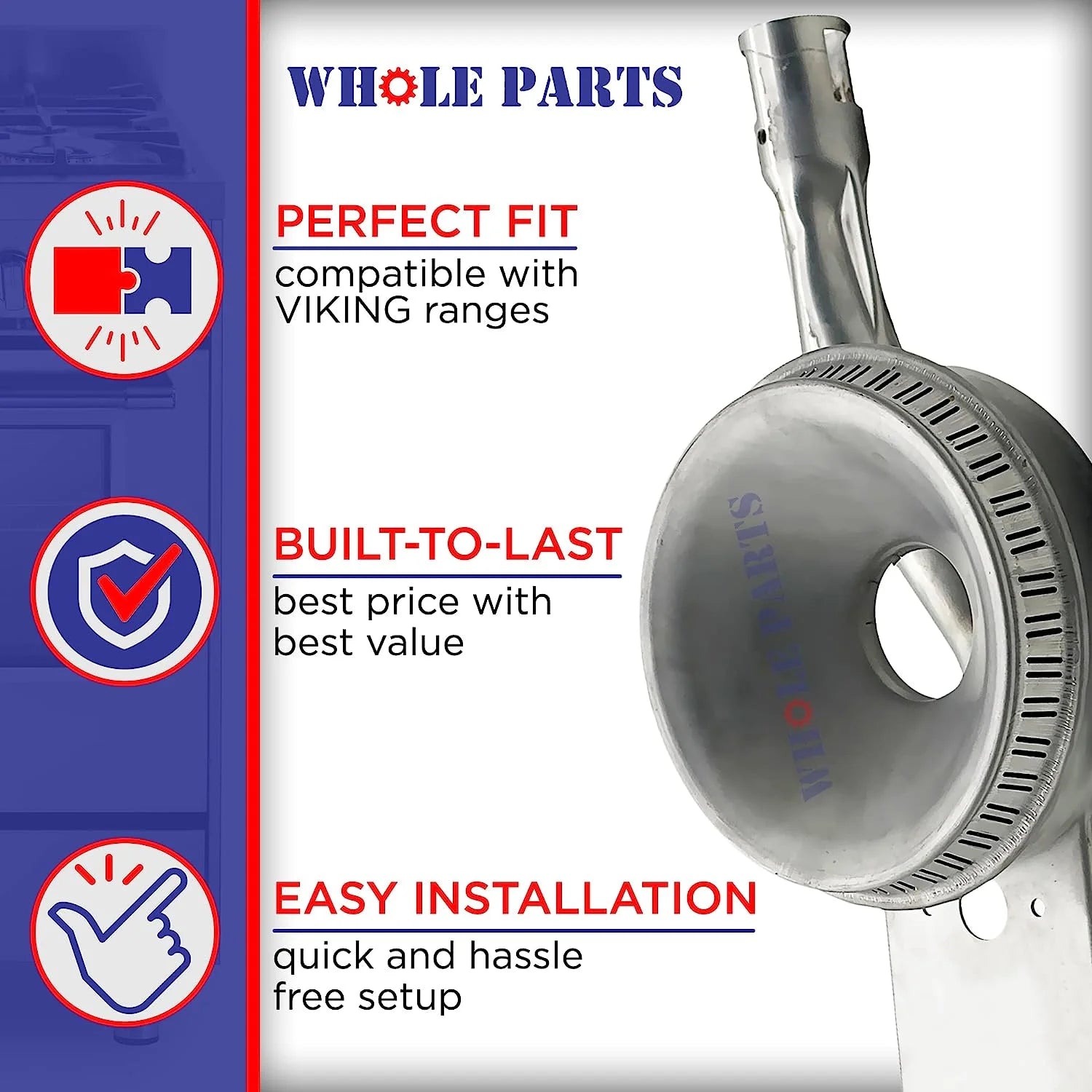 Top Front Burner Assembly O3530