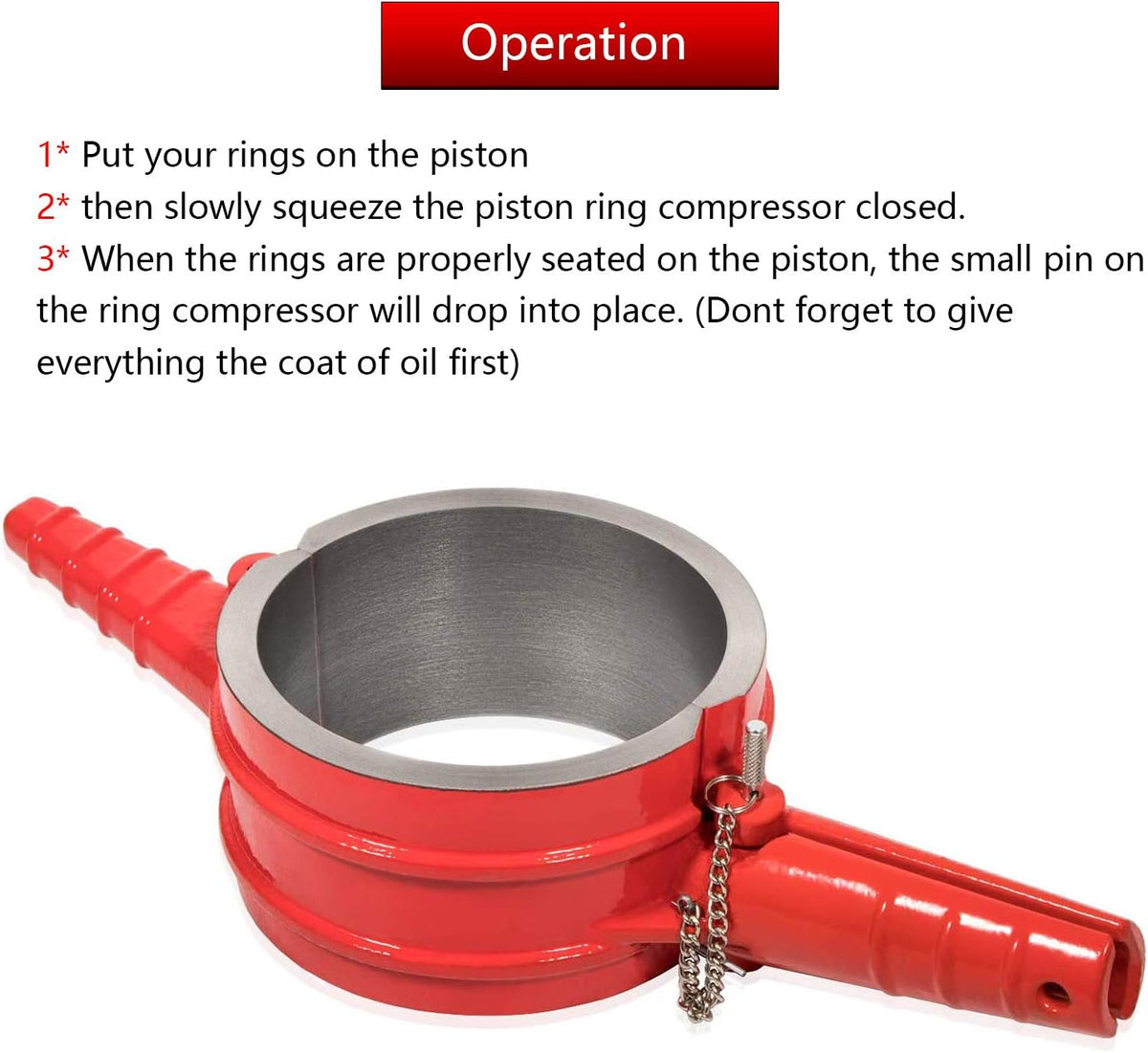 Piston Ring Compressor 5.4 Bore R984079