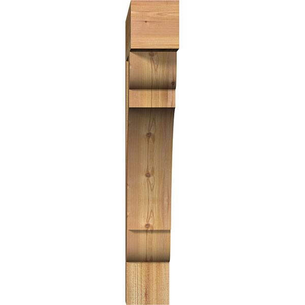 6x22W x 32x22D x 40x22H Olympic Block Rough Sawn Bracket R819