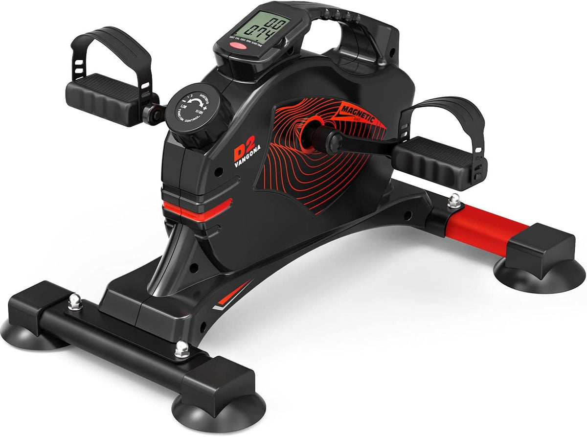 Magnetic Mini Exercise Bike Stationary Cycle with Carpet T41428