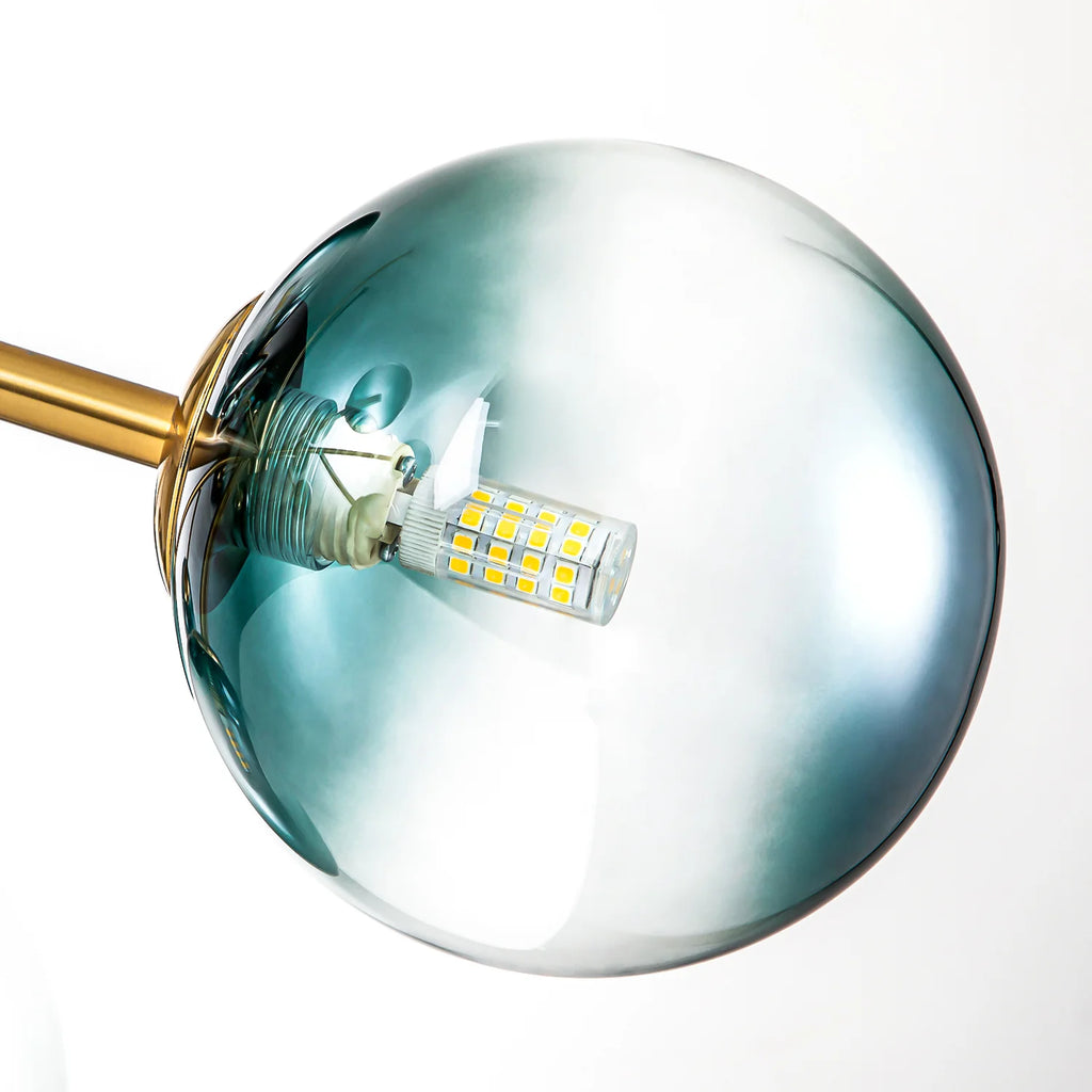 15-Light Glass Bubble Chandelier Y862689
