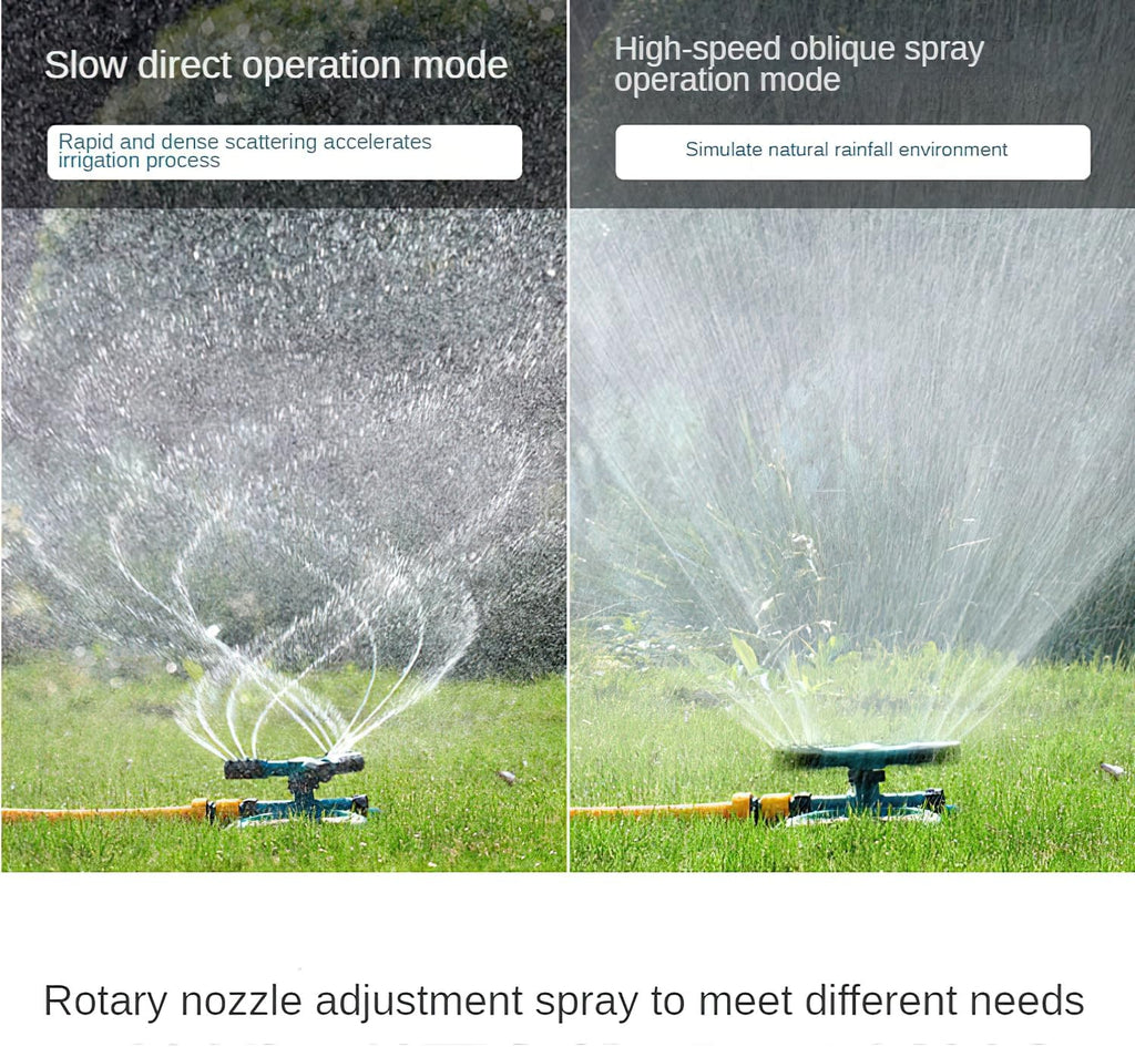 Black Oscillating Sprinkler D3145