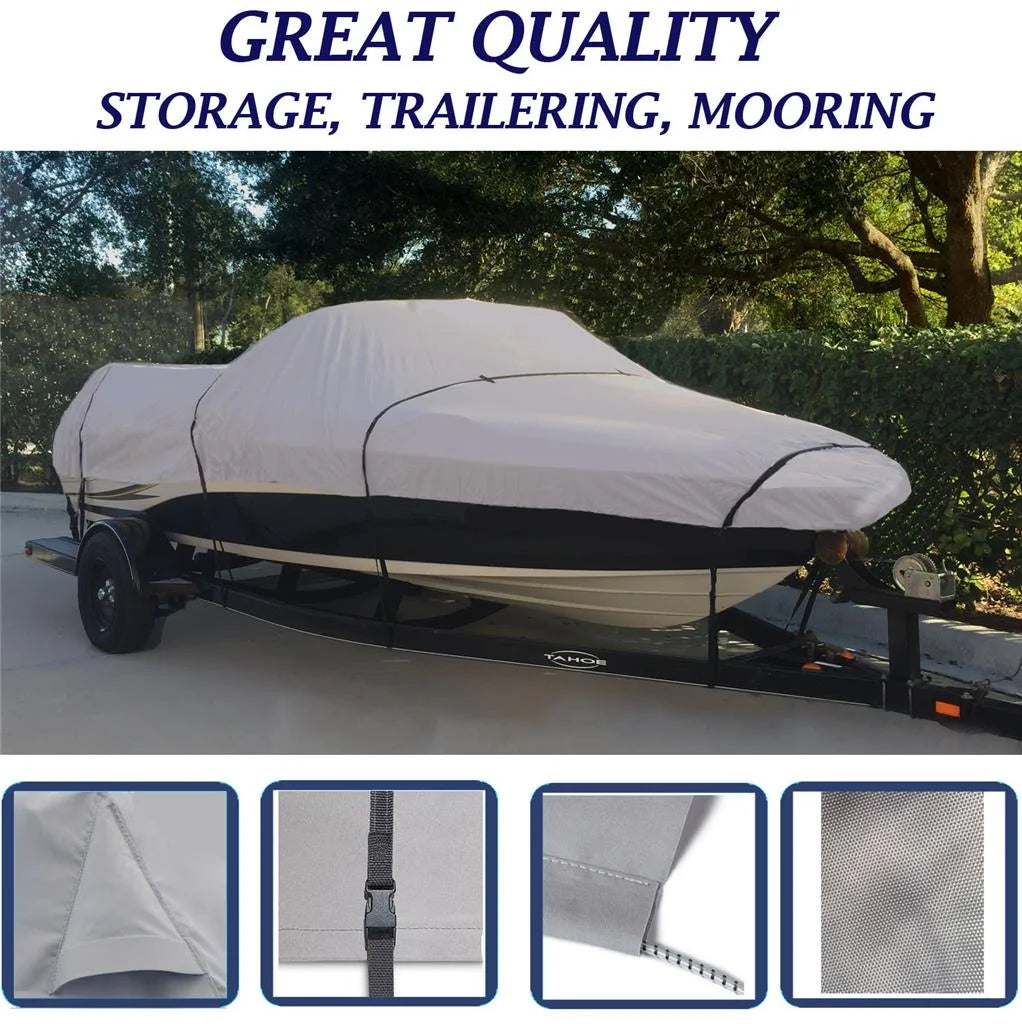 Boat Cover for Javelin 373 Bass 1991-1992 V718