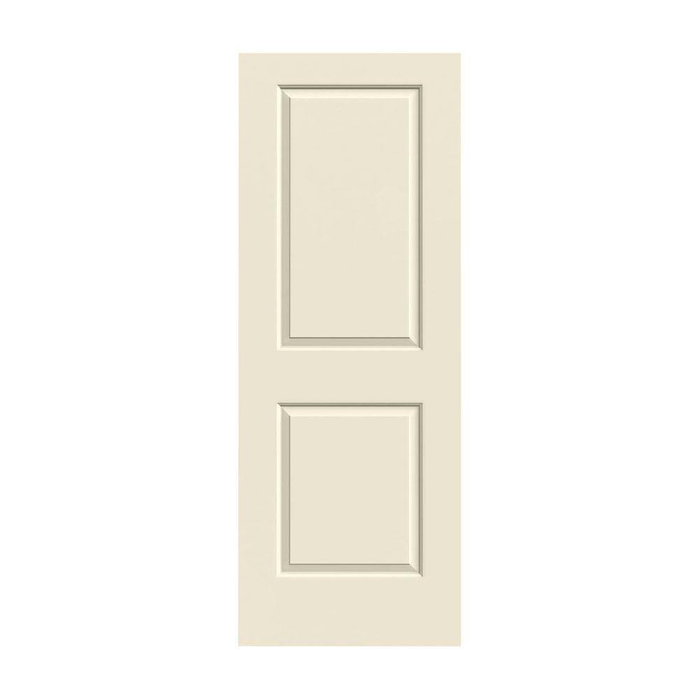 30 in. x 80 in. Primed Smooth Solid Core Molded Composite MDF Interior Door Slab C859
