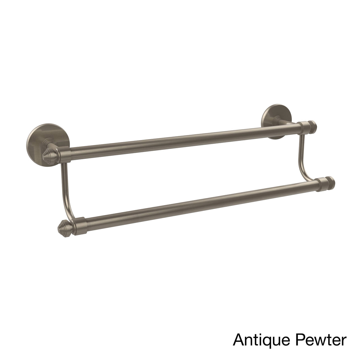 24 inch Double Towel Bar Satin Chrome B481