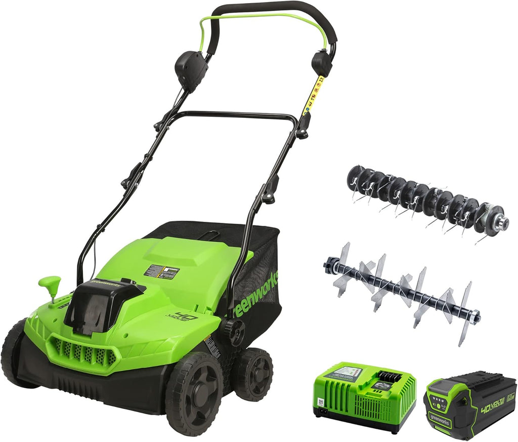 13 Amp 14-Inch Corded Dethatcher / Scarifier T11325