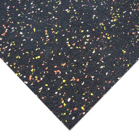 Candy Corn Recycled Rubber Flooring Rolls W813
