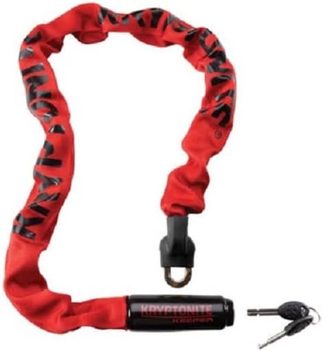 Gray Integrated Bicycle Lock Chain, 33.5-Inch, Pack of 2 L4578