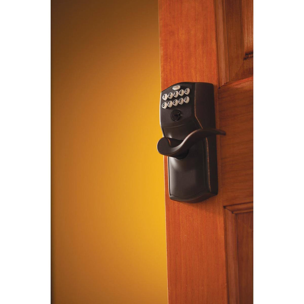 Keypad Entry Door Lever with Auto-Lock O1012