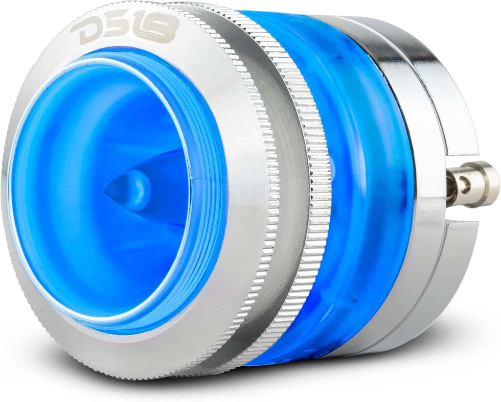 RGB Aluminum Super Bullet Tweeter with Neodymium Magnet, 1" Voice Coil, Polycarbonate Body, 200W Max, 4 Ohms, Pack of 2 A857494