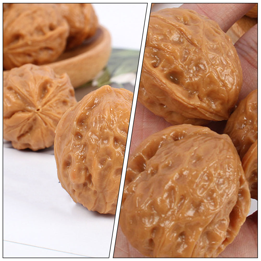 10 Pcs Dollhouse Miniature Food Play Empty Cup Water Model Accessories Walnuts S328953