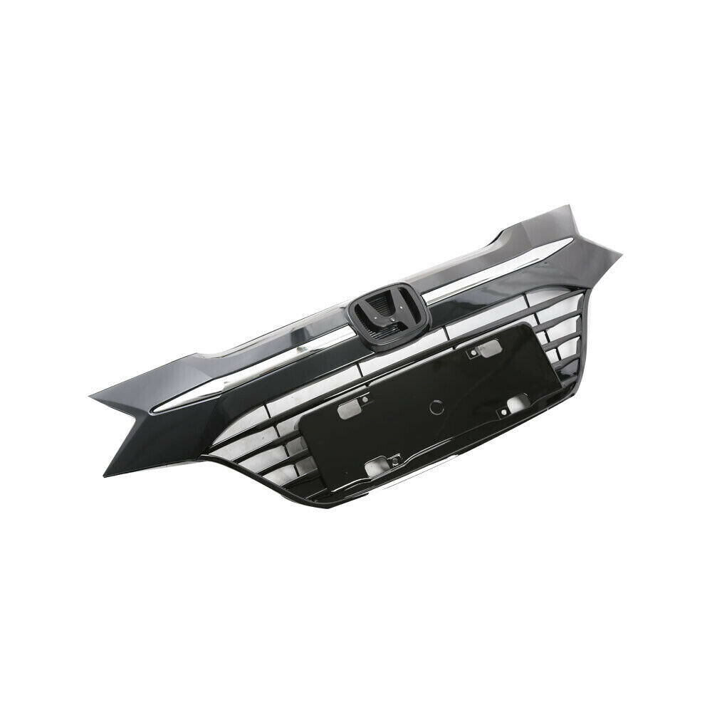 Chrome Front Upper Bumper Grill Grille for 2016 2017 2018 Honda HR-V D2734