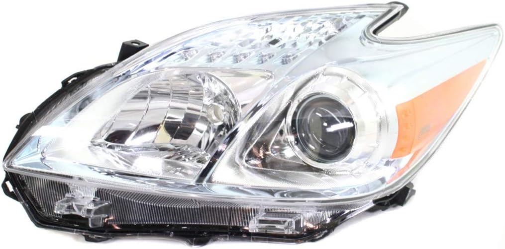Driver Side Halogen Headlight Lens and Housing E871