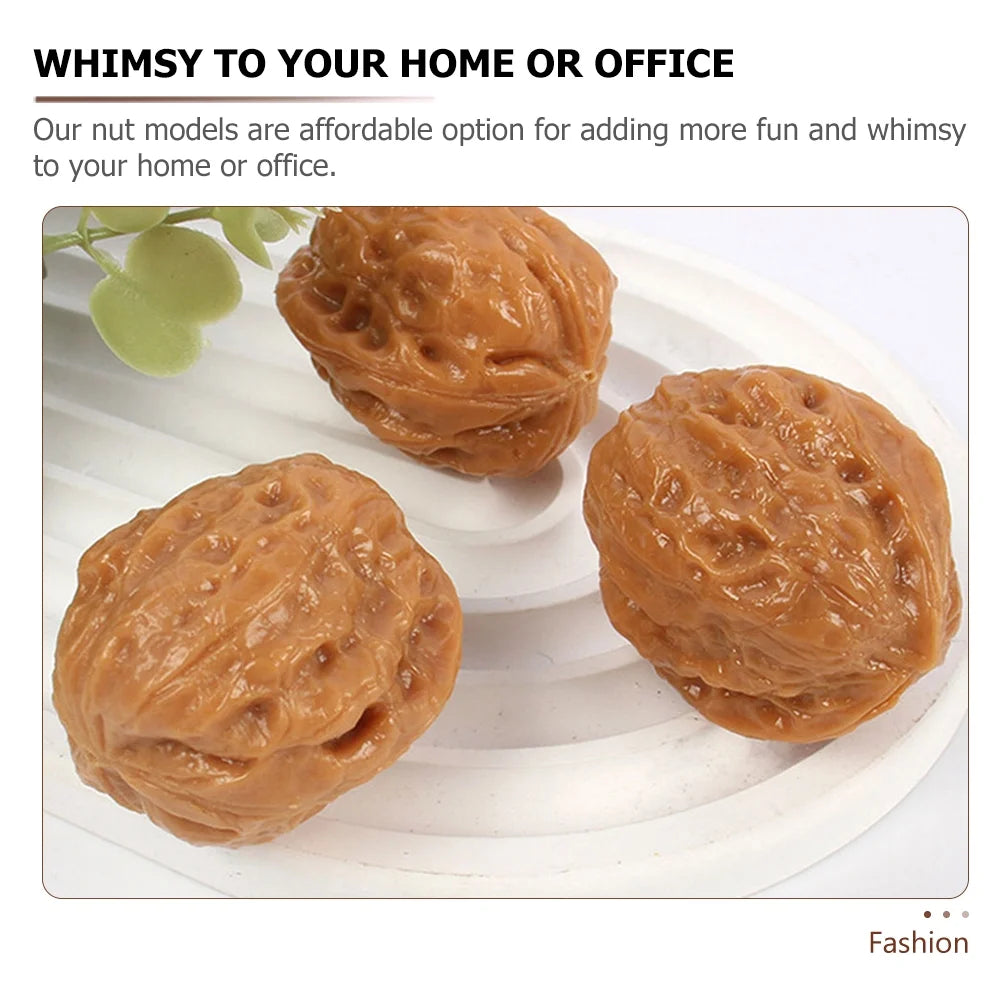 10 Pcs Dollhouse Miniature Food Play Empty Cup Water Model Accessories Walnuts S328953