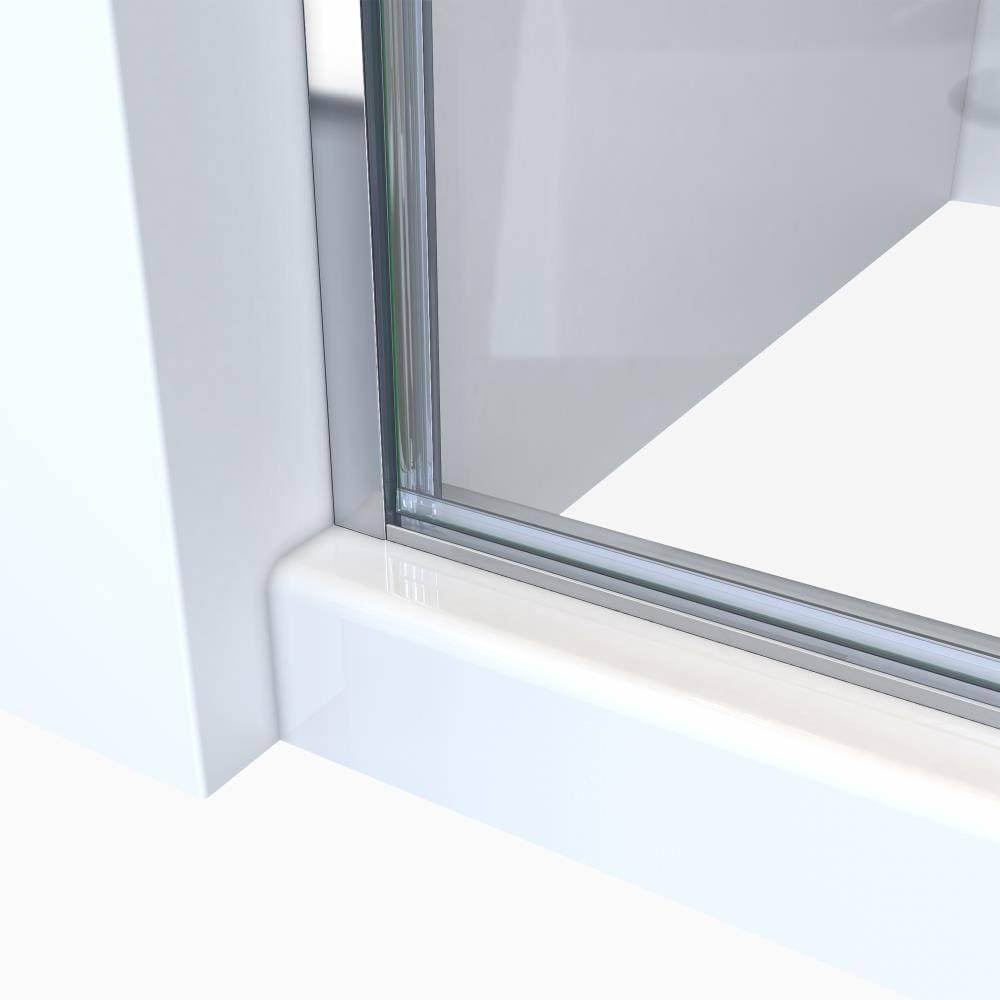 Hinged Semi-Frameless Shower Door G23024