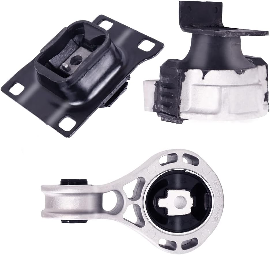 Engine Motor & Transmission Mount Kit 3pcs for 2008-2011 Ford Focus 2.0L Y5187