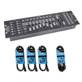 DMX Lighting Controller with Cables Bundle W804