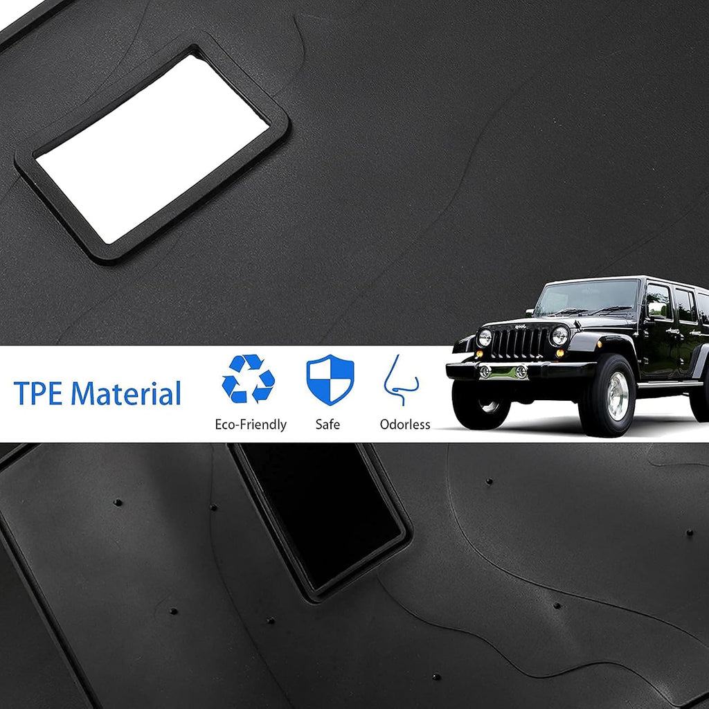 TPE All-Weather Cargo Trunk Liner Pack of 2 W3439