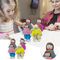 Dolls House 4 People Set Doll Toy L4477