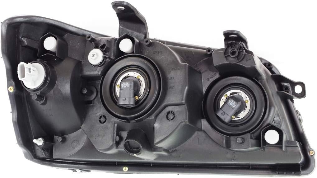 Driver Side Headlight for 2001-2003 Toyota Highlander, Pack of 2 H13951