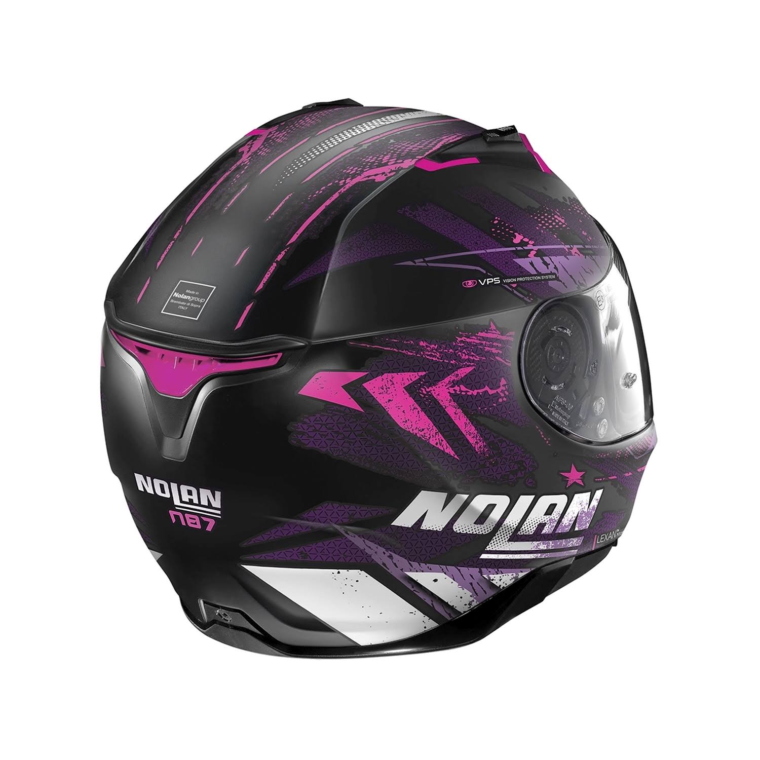 Pink Black Size M Helmet E70229