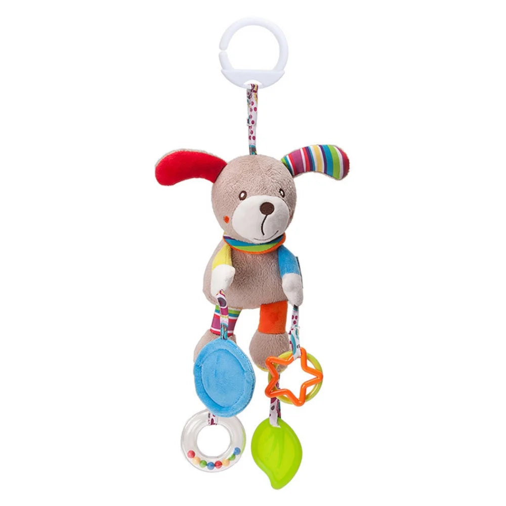 4 Packs Baby Pram Pushchair Toys with Ringing Bell C22387