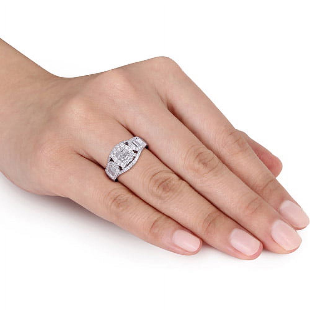 14kt White Gold Diamond Engagement Ring L5772