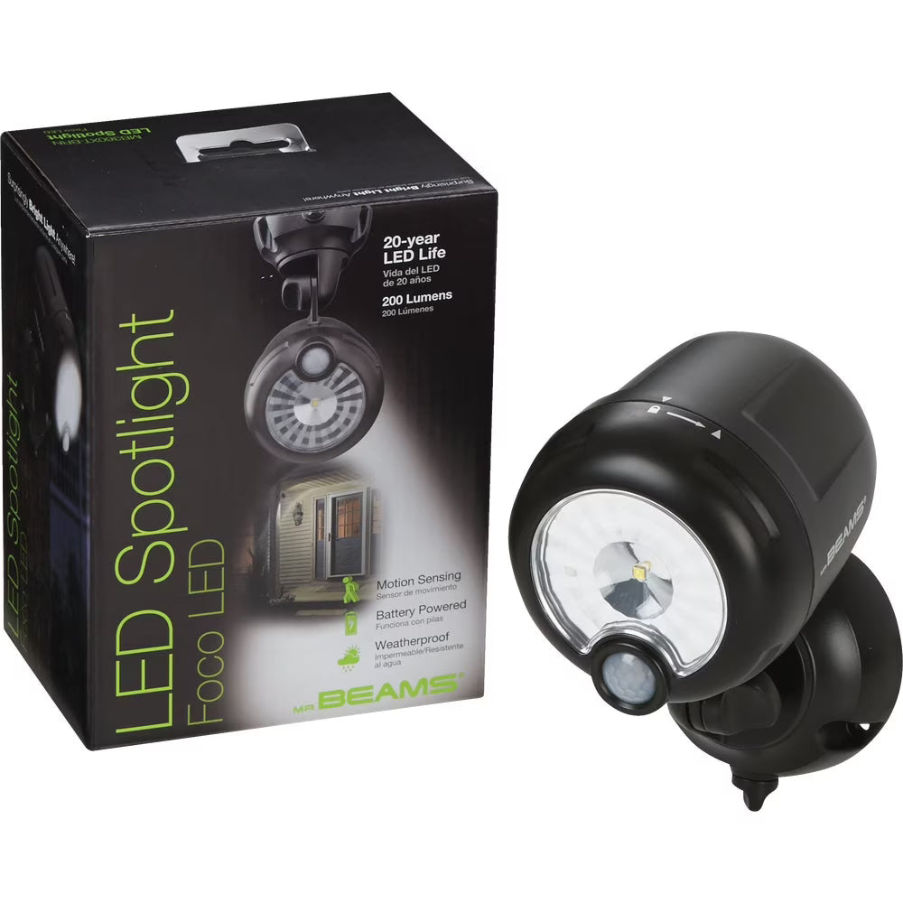 Brown Motion Sensing Spotlight LED Light Fixture N519