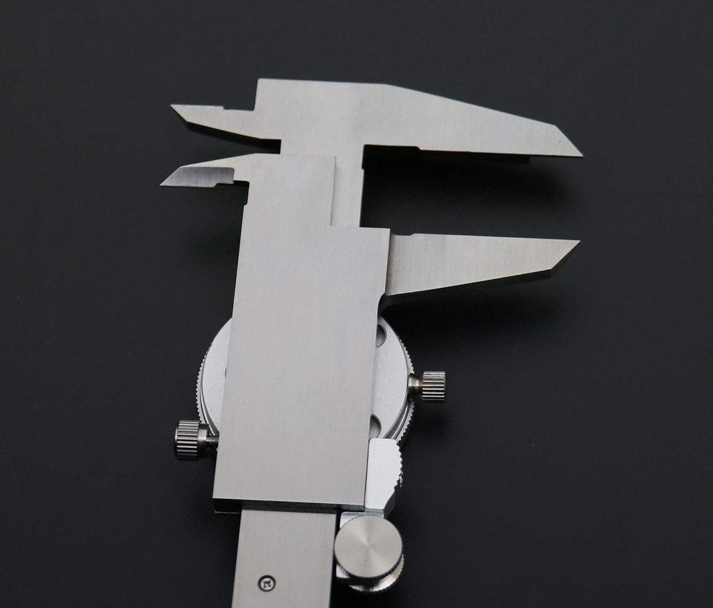 Black Face Dial Caliper Stainless Steel T97325