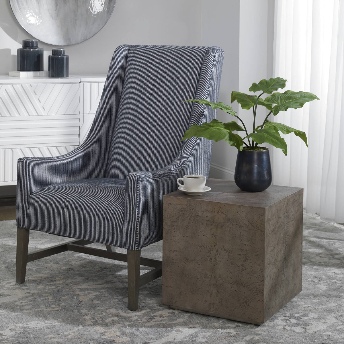 Gray Cube Table W175649