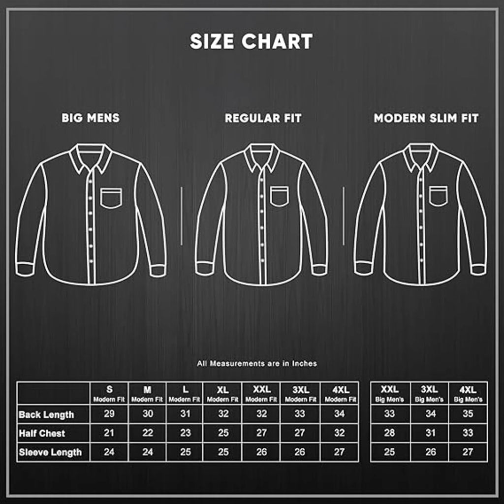 Men’s Dress Shirt 4 Pack Long Sleeve Button Down Casual Fit V9478