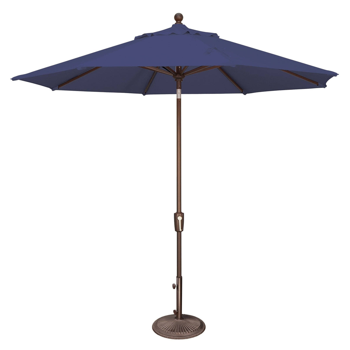 Blue Sky Olefin Octagon Push Button Tilt Umbrella B70087