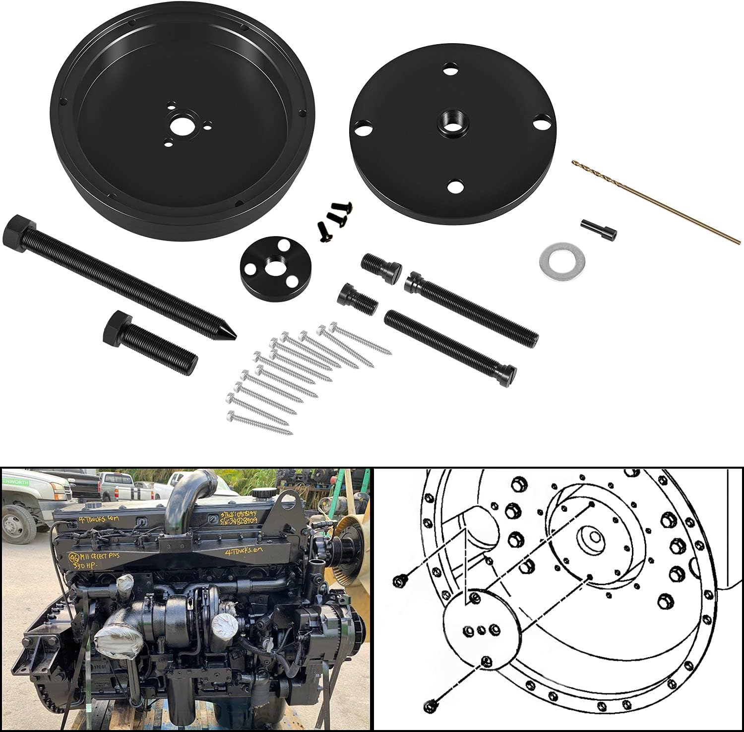 Rear Crankshaft Oil Seal Remover & Installer H602