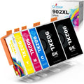Compatible Ink Cartridge 5 Pack for HP Officejet Pro Printer (2 Black, Cyan, Magenta, Yellow) S63388