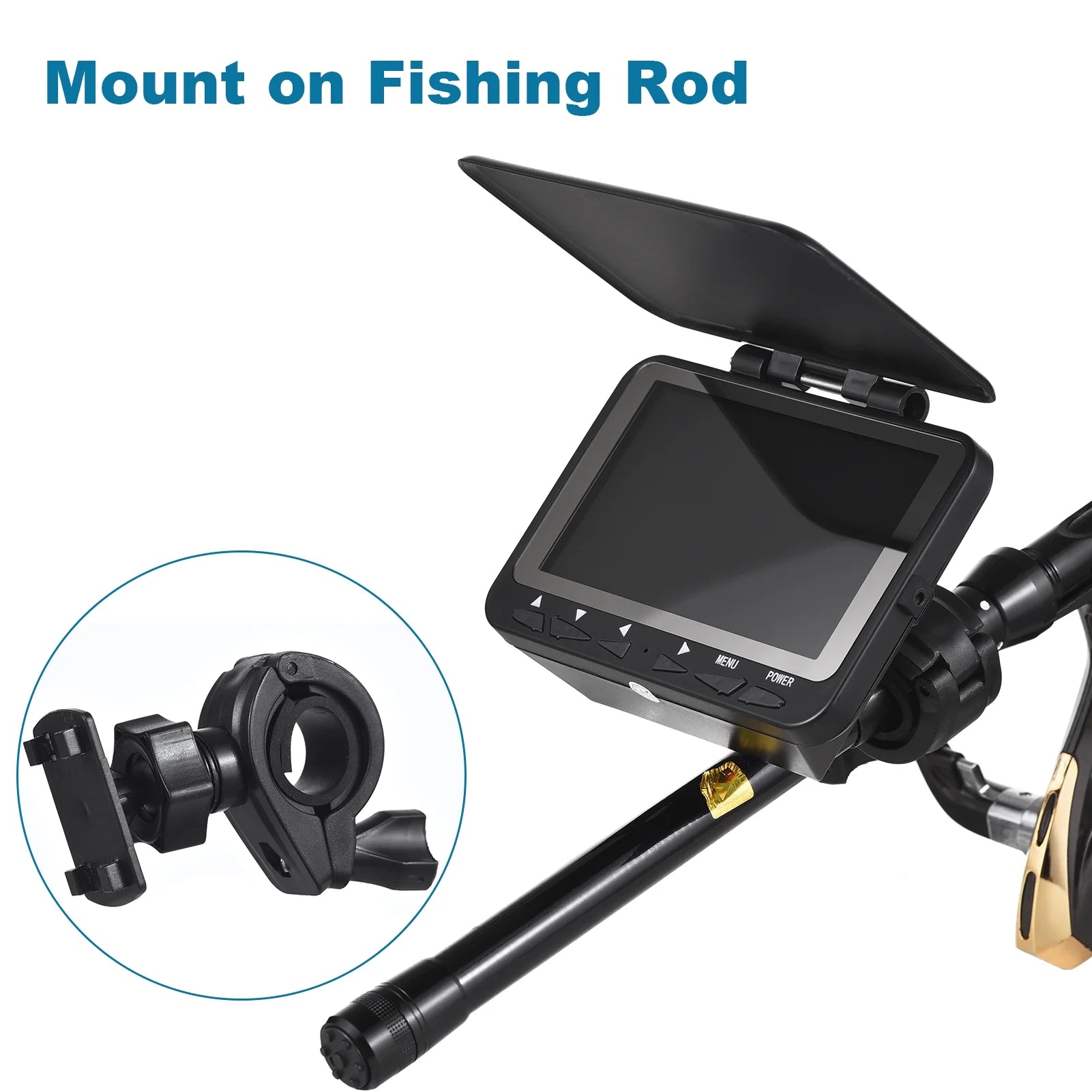 Underwater Fishing Camera with LCD Fish Finder T682