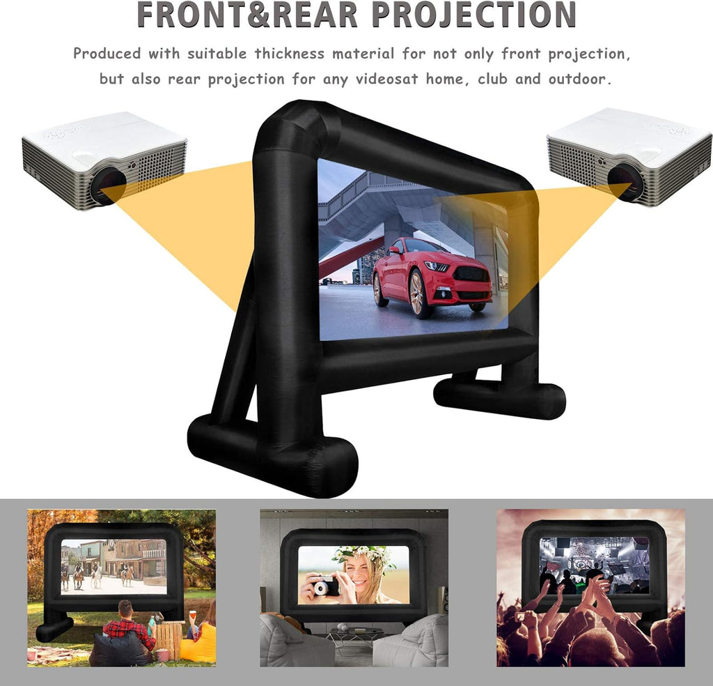 20 Feet Inflatable Movie Screen with Carry Bag M1264