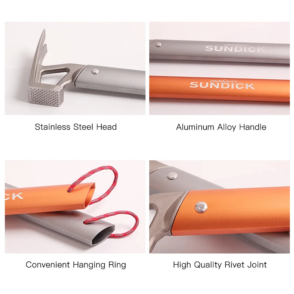 Stainless Steel Tent Peg Puller for Camping B26741
