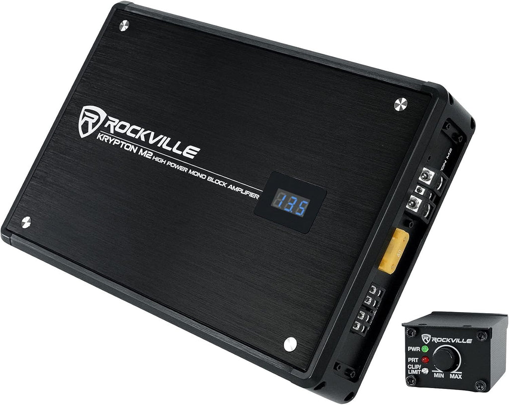 1400w Peak Mono Car Amplifier with Remote Z859