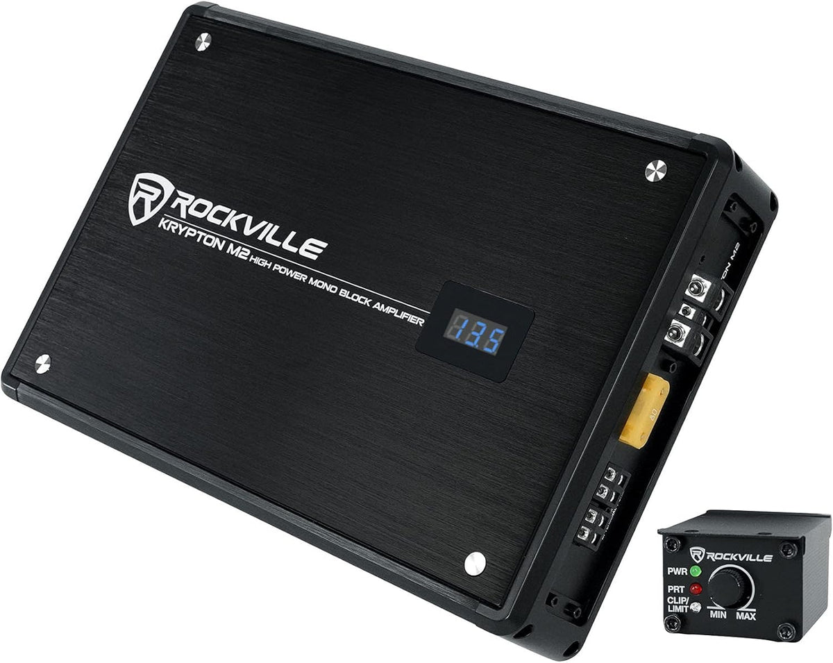 1400w Peak Mono Car Amplifier with Remote Z859
