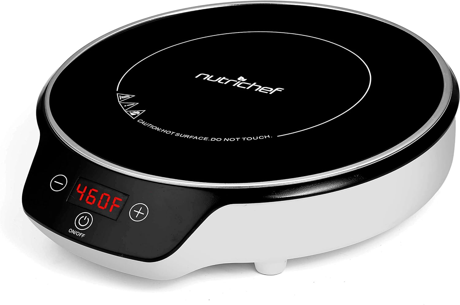 Portable 120V Dual Induction Cooktop with Kids Safety Lock O544675