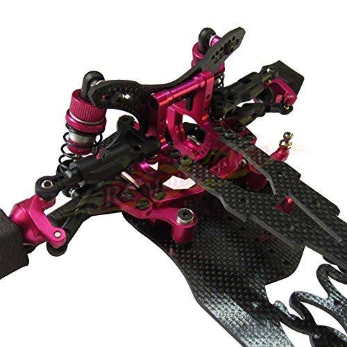 1/10 Alloy Carbon RWD Drift Car Frame Body Kit S6090