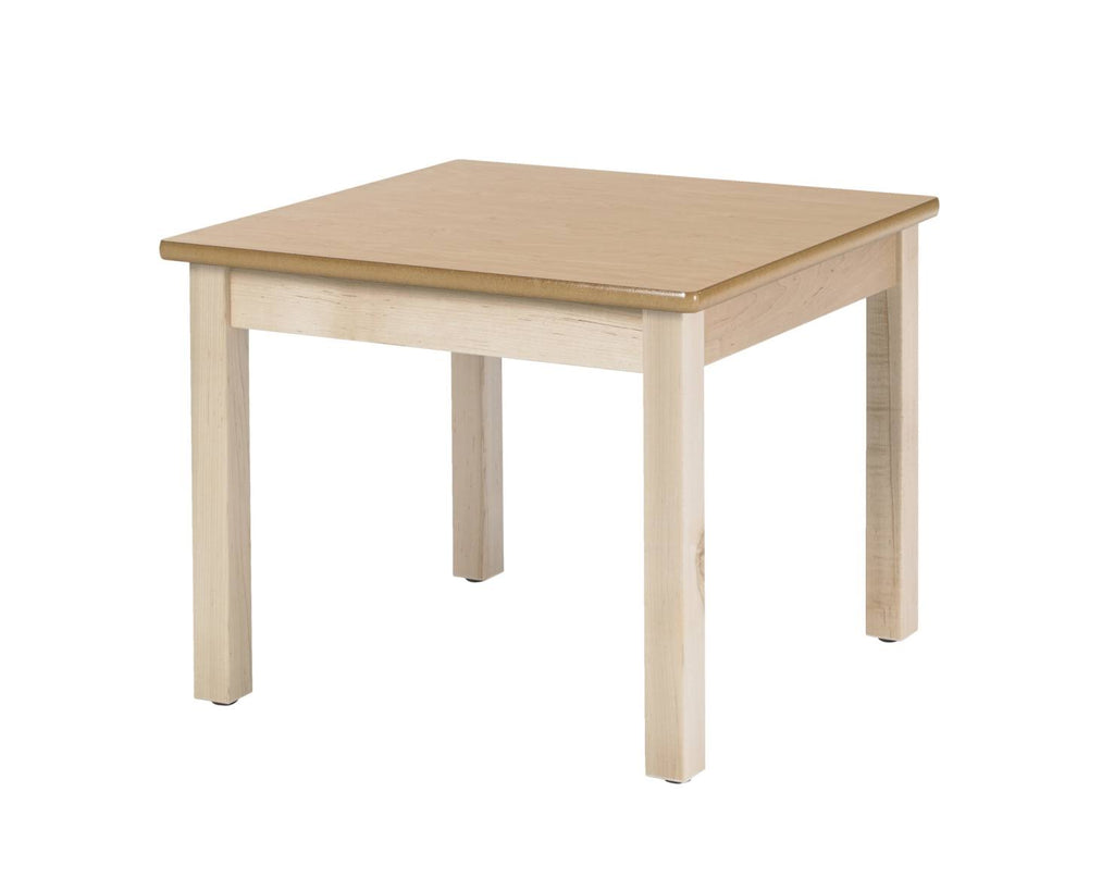 Square Laminate Top Wood Table I438794