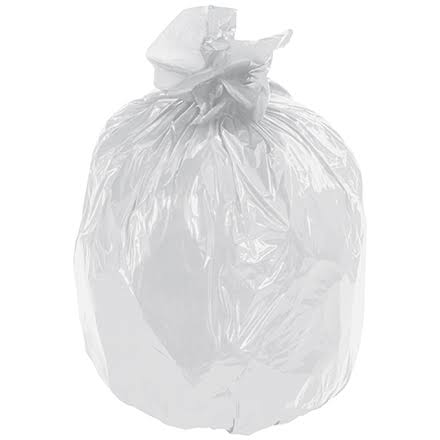 Clear Trash Bags 33x22 x 39x22 x 1.1mil 250 Per Case I24574