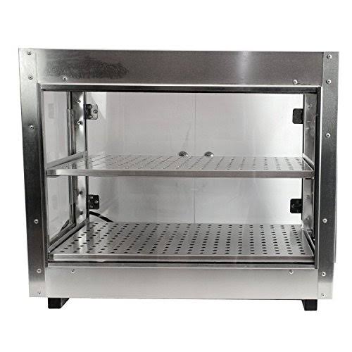Silver Countertop Food Warmer Display Case K340
