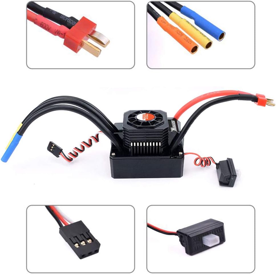 Sensorless Brushless Motor ESC Combo with Program Card I917