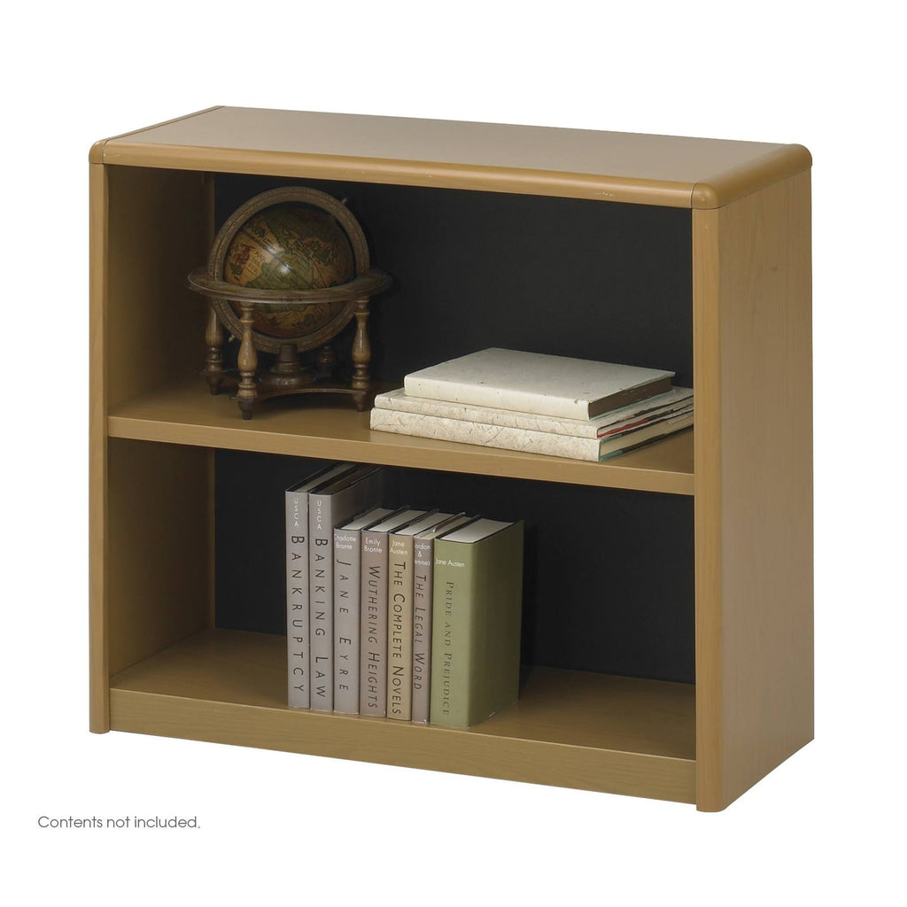 Black 2-Shelf Bookcase C249