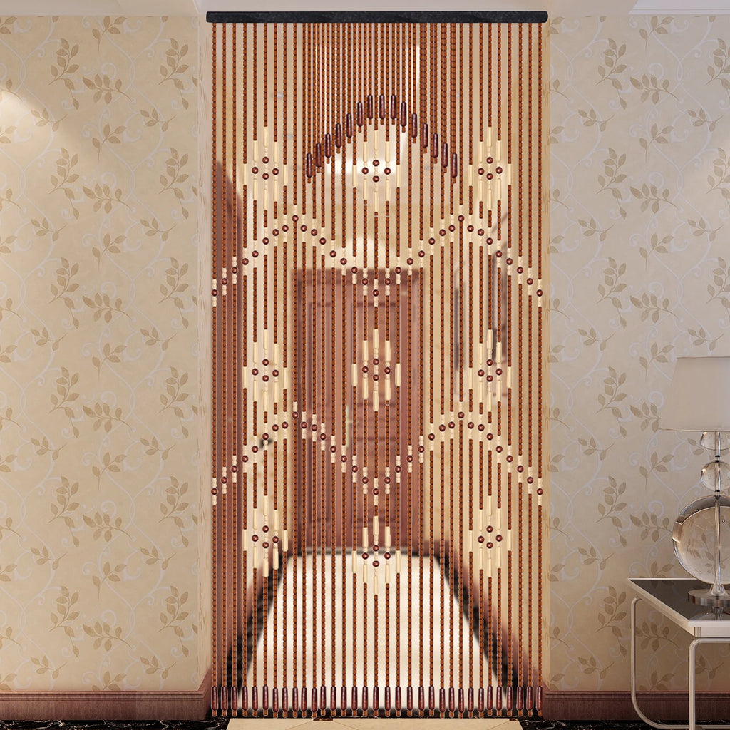 Wooden Bead Door Curtain 35x68in, 32 strands D373182